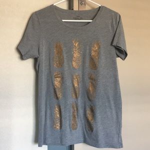 Jcrew pineapple t shirt